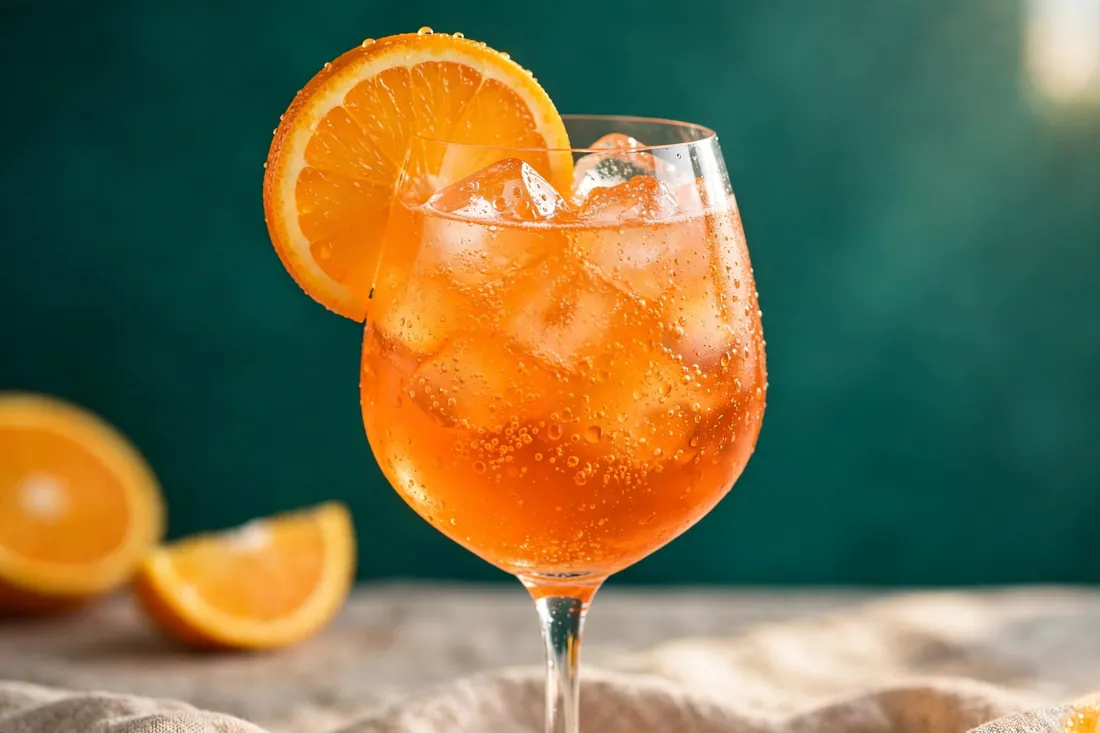 Zero Proof Aperol Spritz
